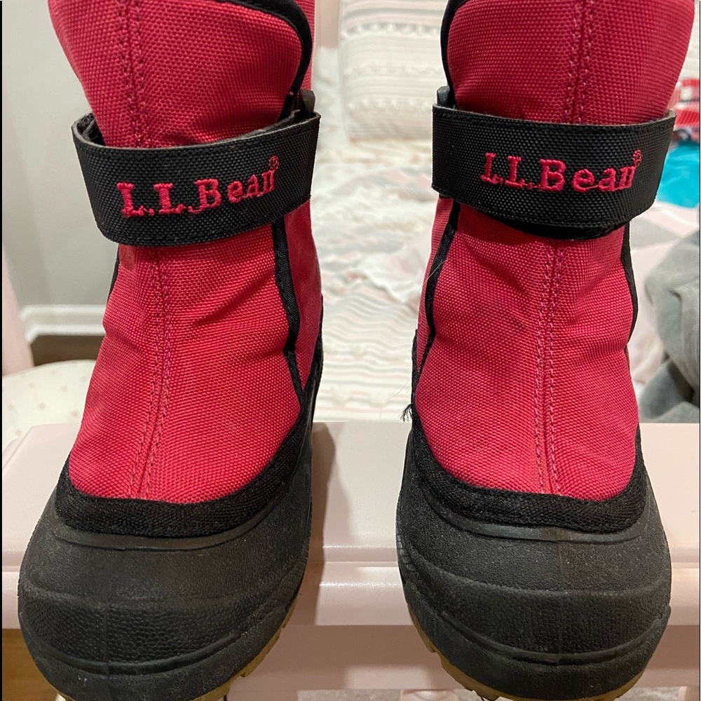 LLBean size toddler 8 winter boots